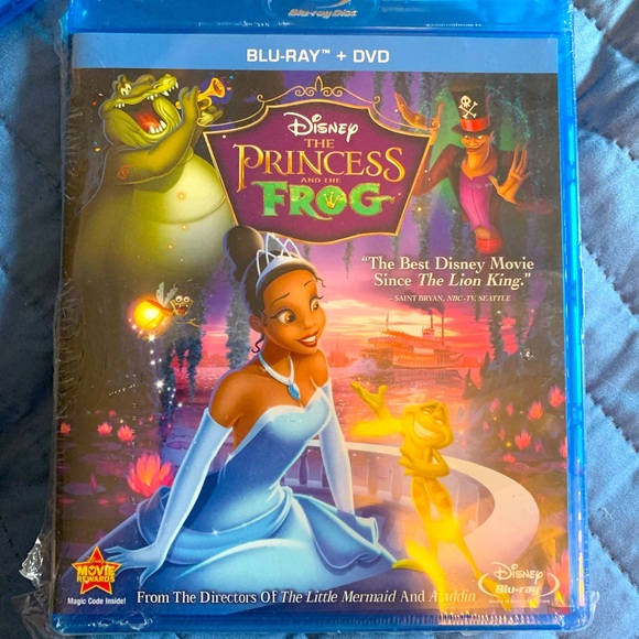 NEW Disney Princess and the Frog Blu Ray DVD - Picture 1 of 2
